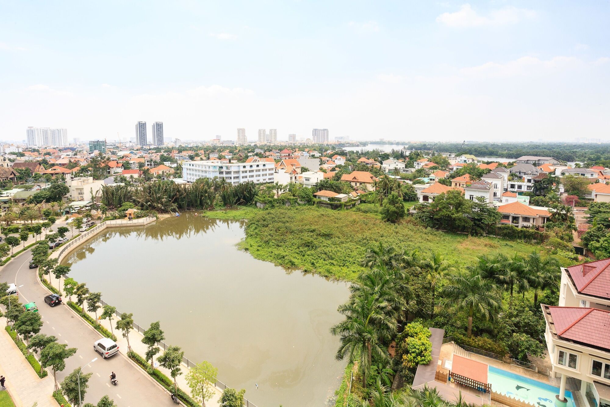 Masteri Sunny Apartment Ho-Chi-Minh-Stadt Exterior foto